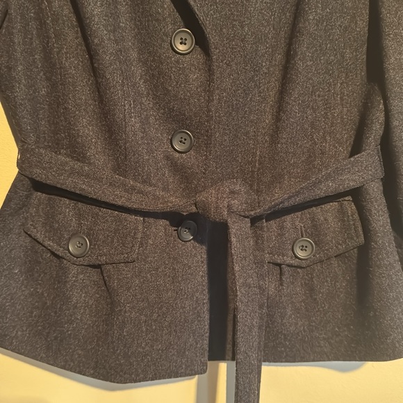 Banana republic wool blazer - Dark Grey - Size 4 - Picture 6 of 6